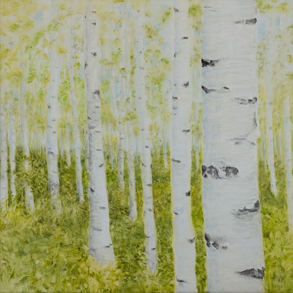 Annica Delfos oil-painting