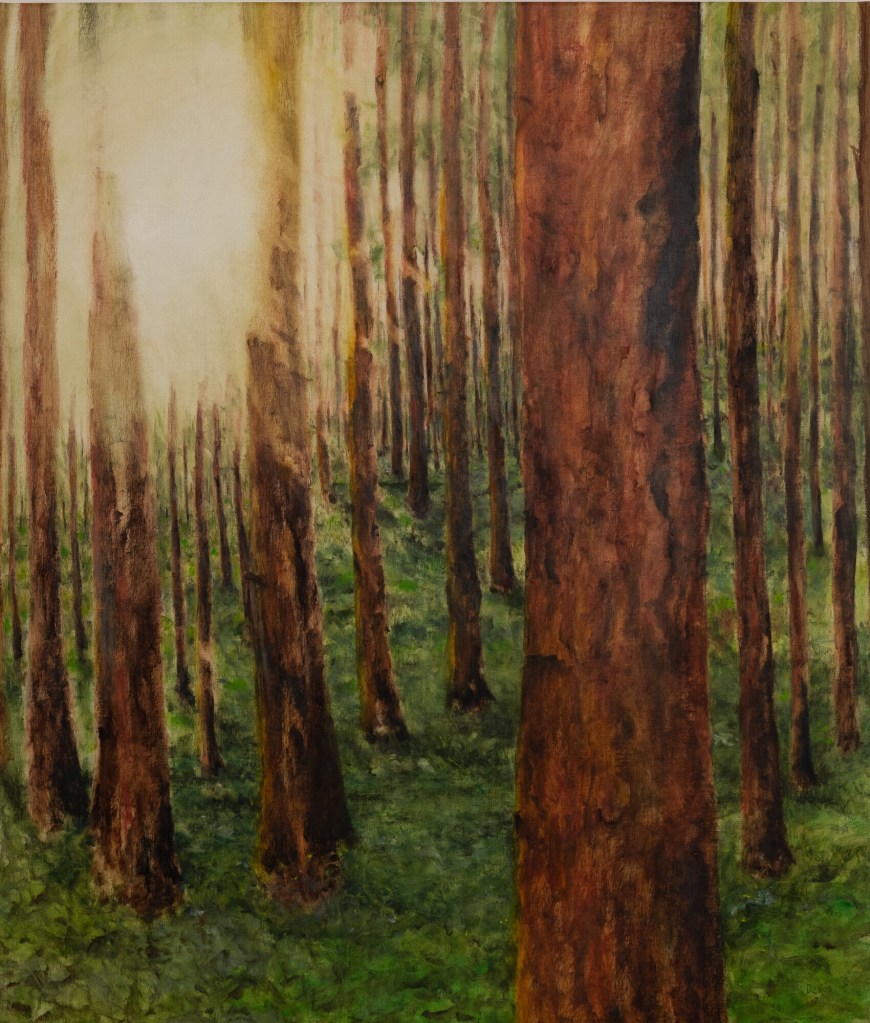 Annica Delfos oil-painting