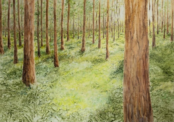 Annica Delfos oil-painting