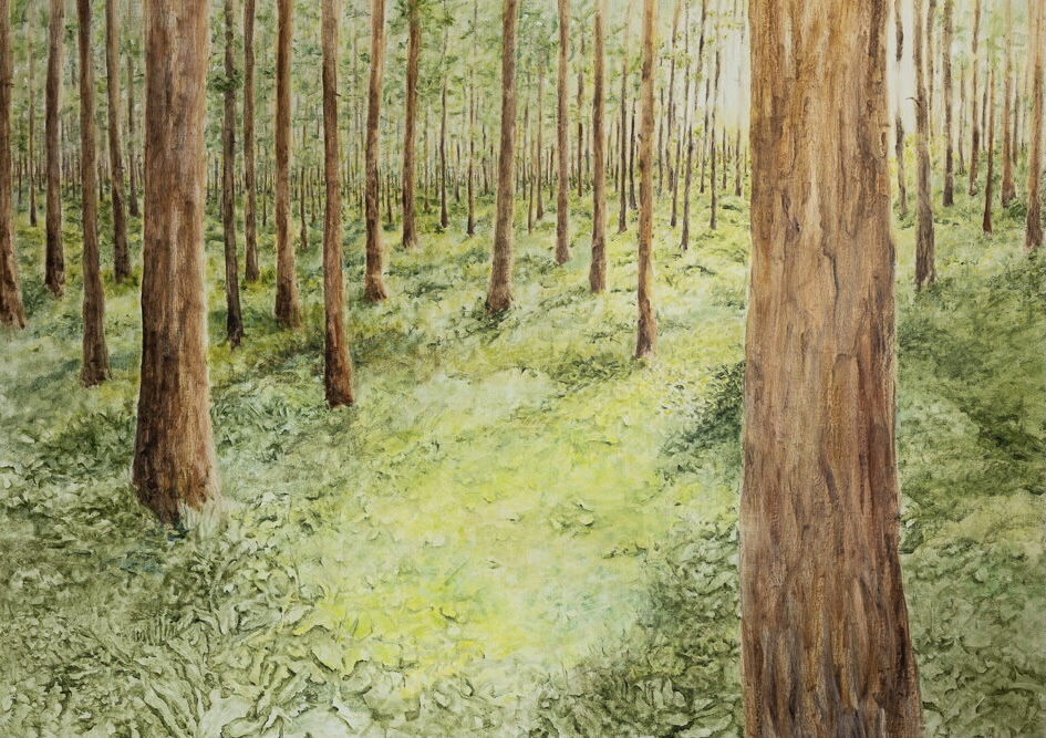 Annica Delfos oil-painting